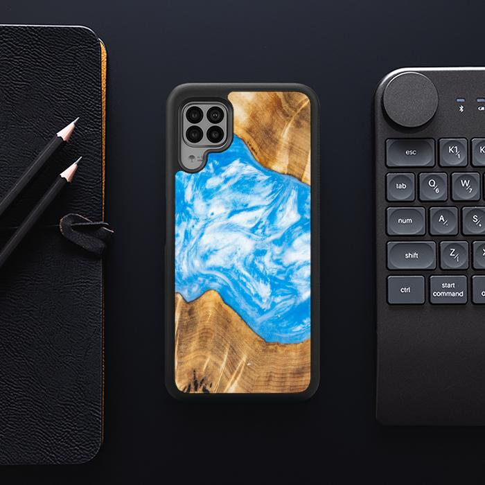 Huawei P40 lite Handyhülle aus Harz und Holz - SYNERGY#A28
