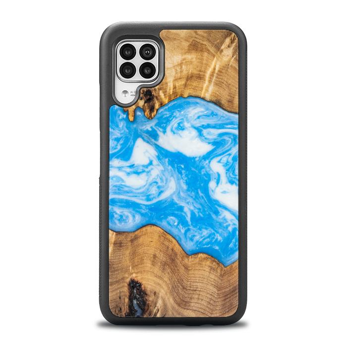 Huawei P40 lite Handyhülle aus Harz und Holz - SYNERGY#A31