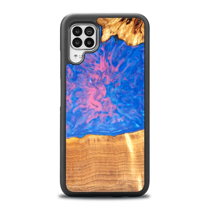 Huawei P40 lite Handyhülle aus Harz und Holz - SYNERGY#B29