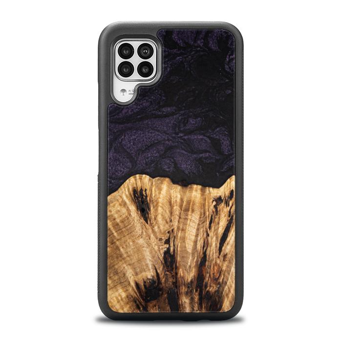 Huawei P40 lite Handyhülle aus Harz und Holz - SYNERGY#C31