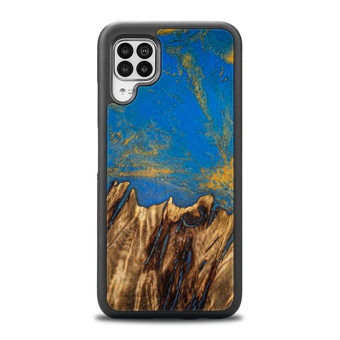Huawei P40 lite Handyhülle aus Harz und Holz - SYNERGY#C43
