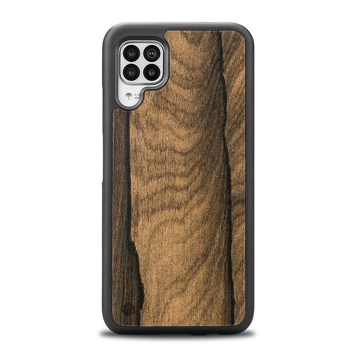 Huawei P40 lite Handyhülle aus Holz - Ziricote