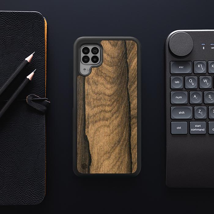 Huawei P40 lite Handyhülle aus Holz - Ziricote