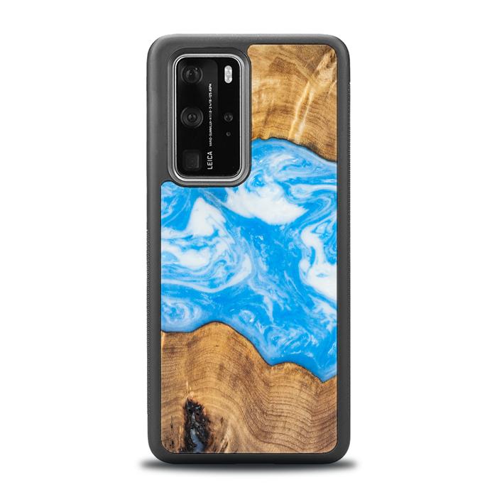 Huawei P40 Pro Handyhülle aus Harz und Holz - SYNERGY#A31
