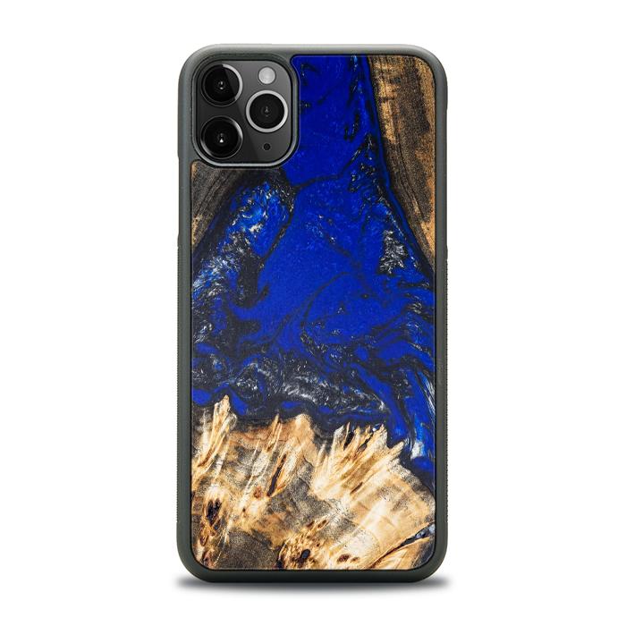 iPhone 11 Pro Max Handyhülle aus Harz und Holz - SYNERGY#176