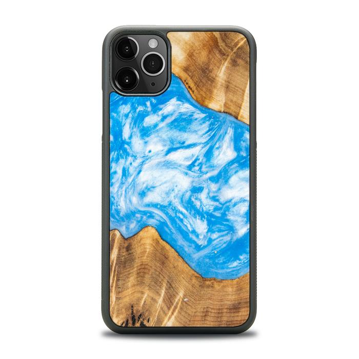 iPhone 11 Pro Max Handyhülle aus Harz und Holz - SYNERGY#A28