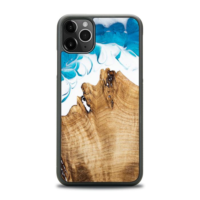 iPhone 11 Pro Max Handyhülle aus Harz und Holz - SYNERGY#C41