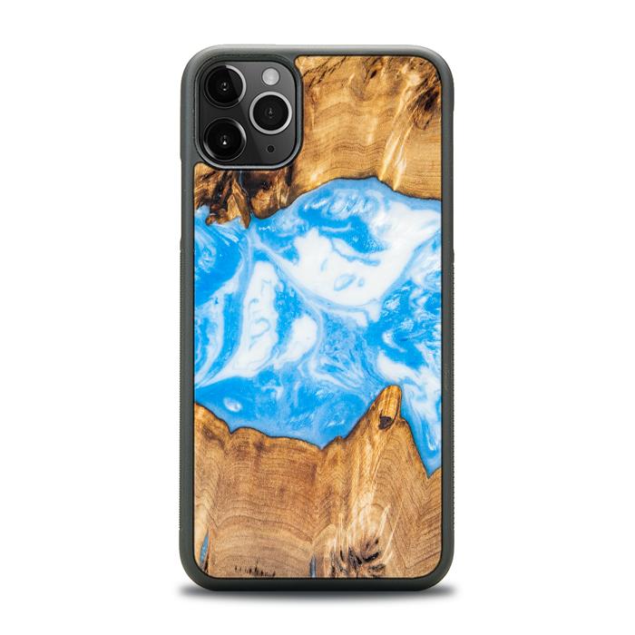 iPhone 11 Pro Max Handyhülle aus Harz und Holz - Synergy#A34