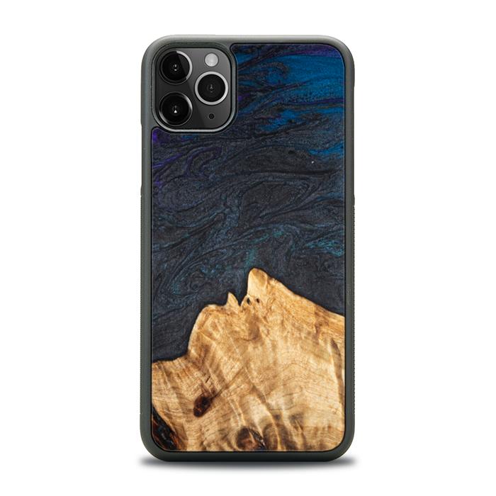iPhone 11 Pro Max Handyhülle aus Harz und Holz - Synergy#C5