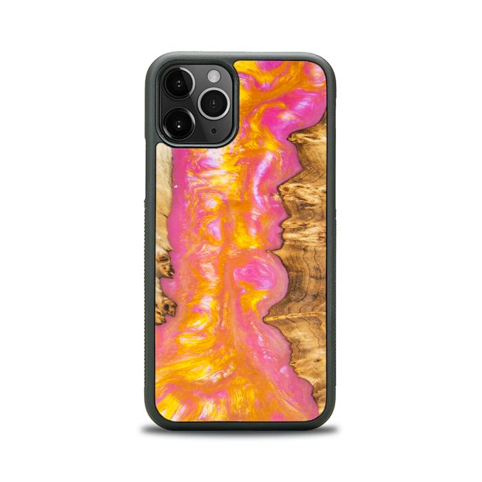 iPhone 11 Pro Handyhülle aus Harz und Holz - SYNERGY#A20