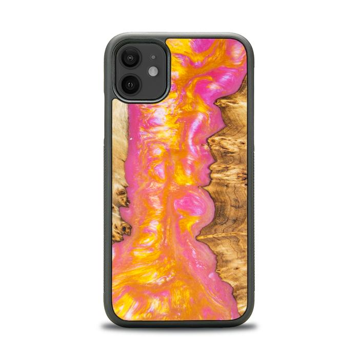 iPhone 11 Handyhülle aus Harz und Holz - SYNERGY#A20