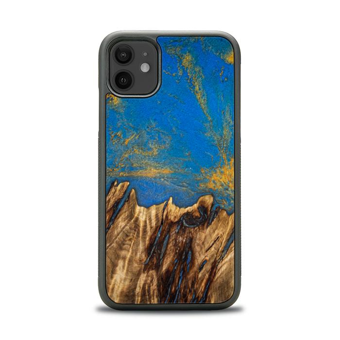 iPhone 11 Handyhülle aus Harz und Holz - SYNERGY#C43