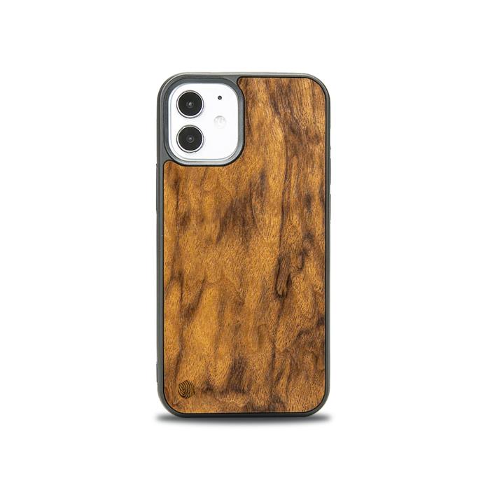 iPhone 12 Mini Handyhülle aus Holz - Imbuia