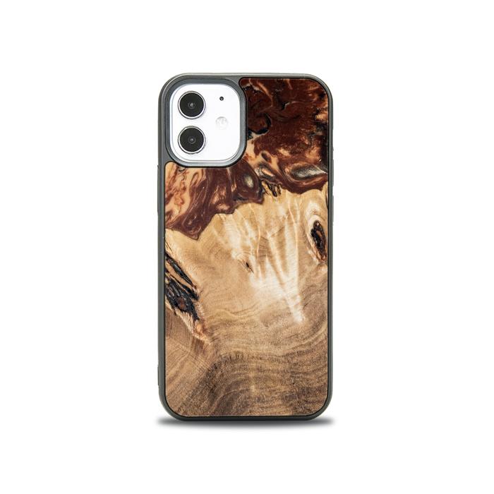 iPhone 12 Mini Handyhülle aus Harz und Holz - SYNERGY#A100