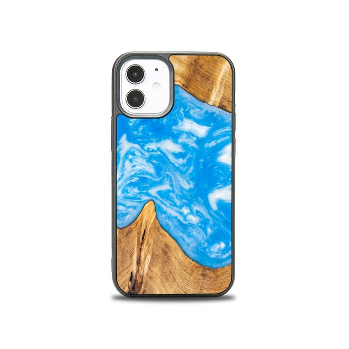 iPhone 12 Mini Handyhülle aus Harz und Holz - SYNERGY#A26