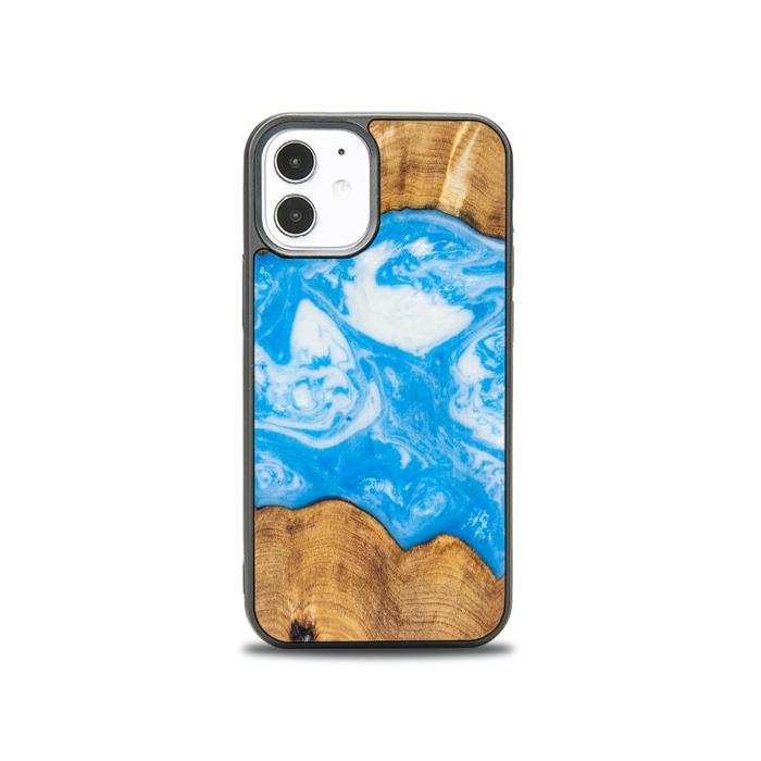 iPhone 12 Mini Handyhülle aus Harz und Holz - SYNERGY#A32