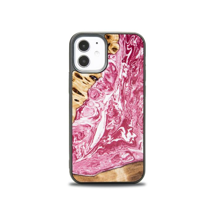 iPhone 12 Mini Handyhülle aus Harz und Holz - SYNERGY#A99