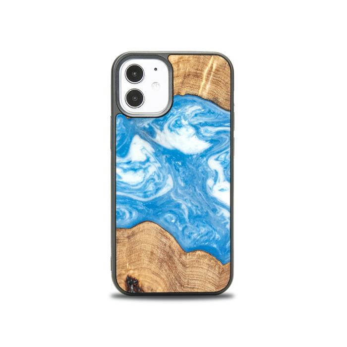 iPhone 12 Mini Handyhülle aus Harz und Holz - SYNERGY#B03