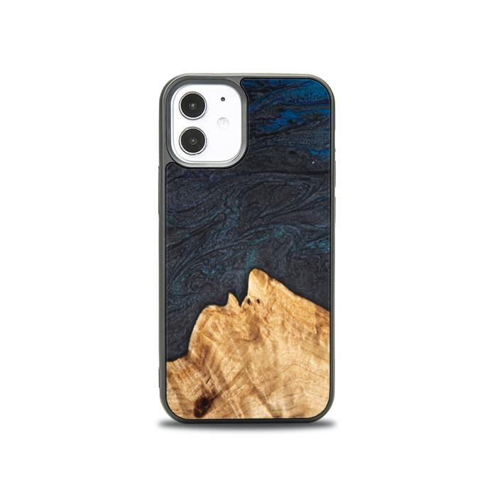 iPhone 12 Mini Handyhülle aus Harz und Holz - Synergy#C5