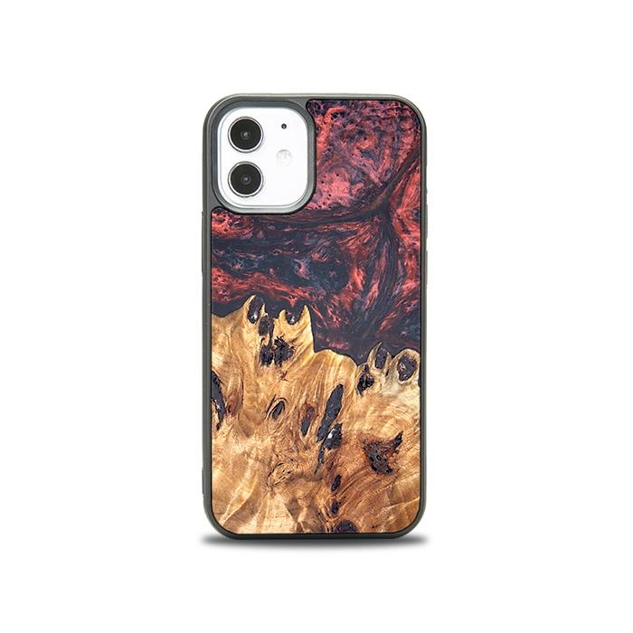 iPhone 12 Mini Handyhülle aus Harz und Holz - Synergy#D118