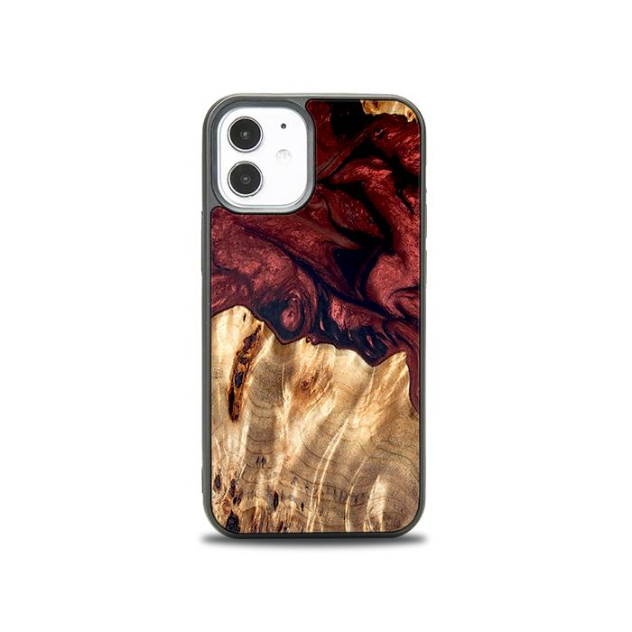 iPhone 12 Mini Handyhülle aus Harz und Holz - Synergy#D121