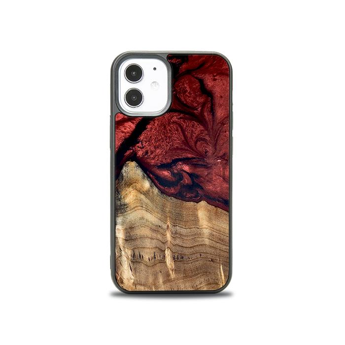 iPhone 12 Mini Handyhülle aus Harz und Holz - Synergy#D122