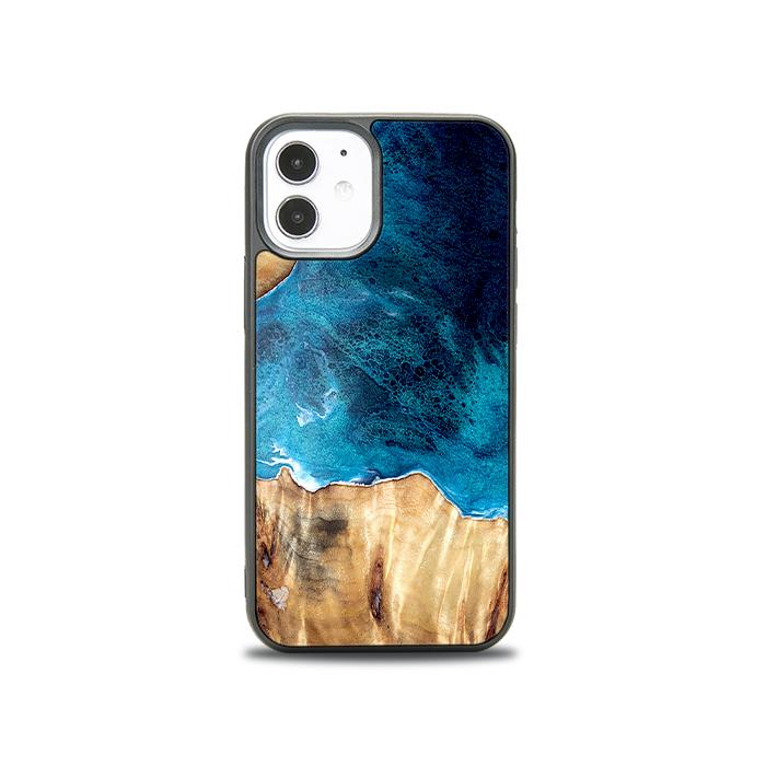 iPhone 12 Mini Handyhülle aus Harz und Holz - Synergy#D127