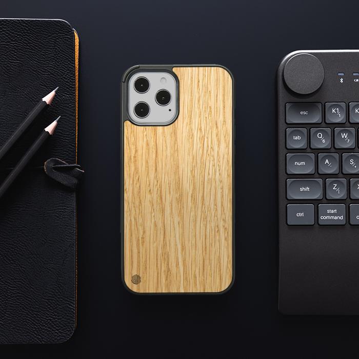iPhone 12 Pro Max Handyhülle aus Holz - Eiche