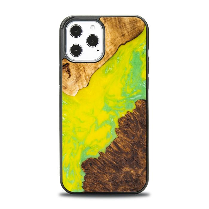 iPhone 12 Pro Max Handyhülle aus Harz und Holz - SYNERGY#A12