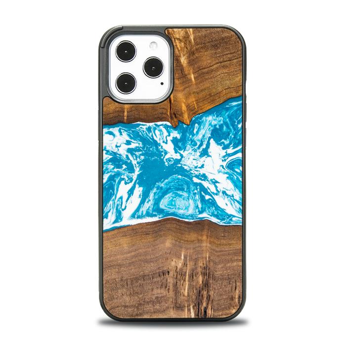 iPhone 12 Pro Max Handyhülle aus Harz und Holz - SYNERGY#A7