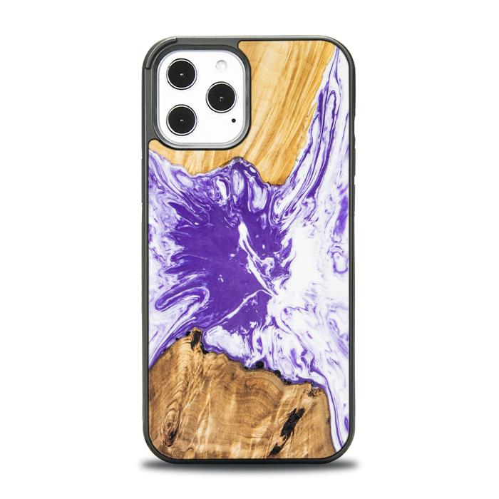 iPhone 12 Pro Max Handyhülle aus Harz und Holz - SYNERGY#A79