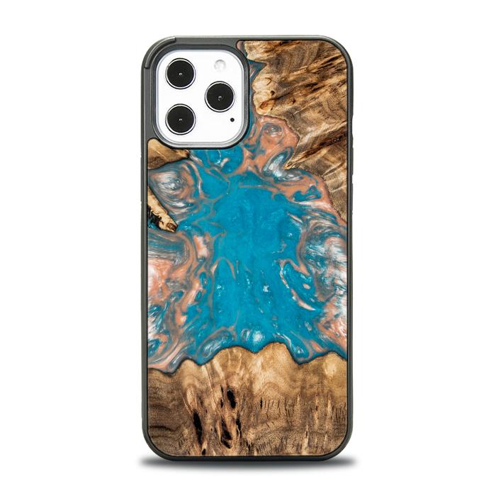 iPhone 12 Pro Max Handyhülle aus Harz und Holz - SYNERGY#A97