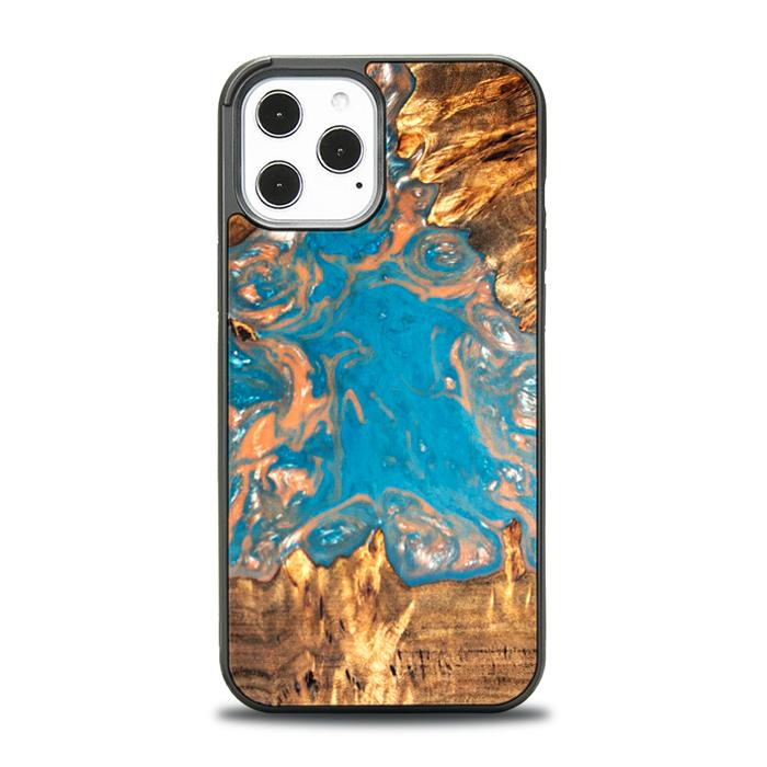 iPhone 12 Pro Max Handyhülle aus Harz und Holz - SYNERGY#B22