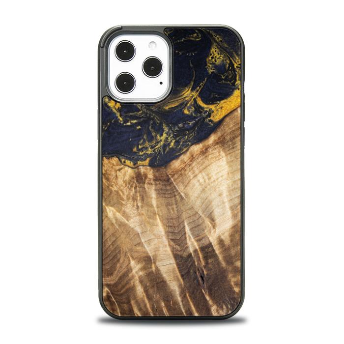 iPhone 12 Pro Max Handyhülle aus Harz und Holz - SYNERGY#C25