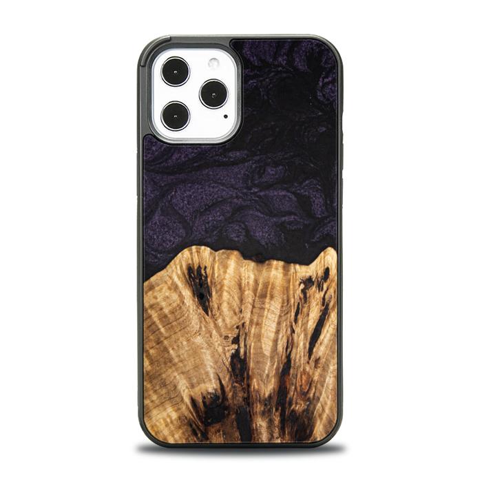 iPhone 12 Pro Max Handyhülle aus Harz und Holz - SYNERGY#C31