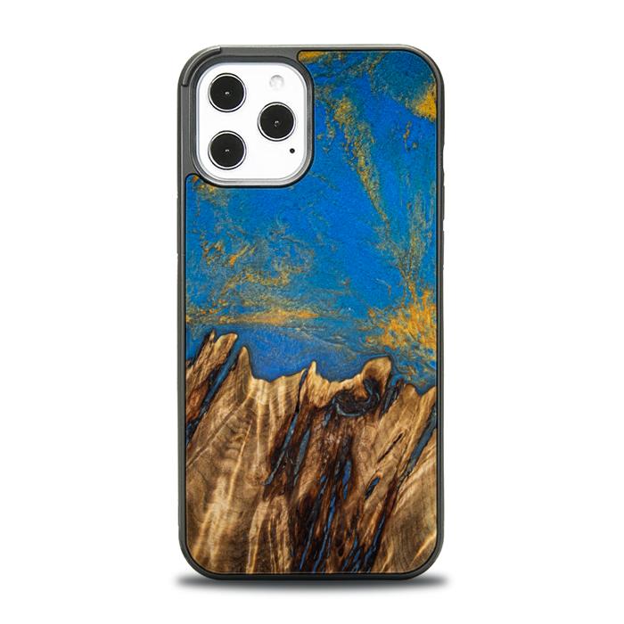 iPhone 12 Pro Max Handyhülle aus Harz und Holz - SYNERGY#C43