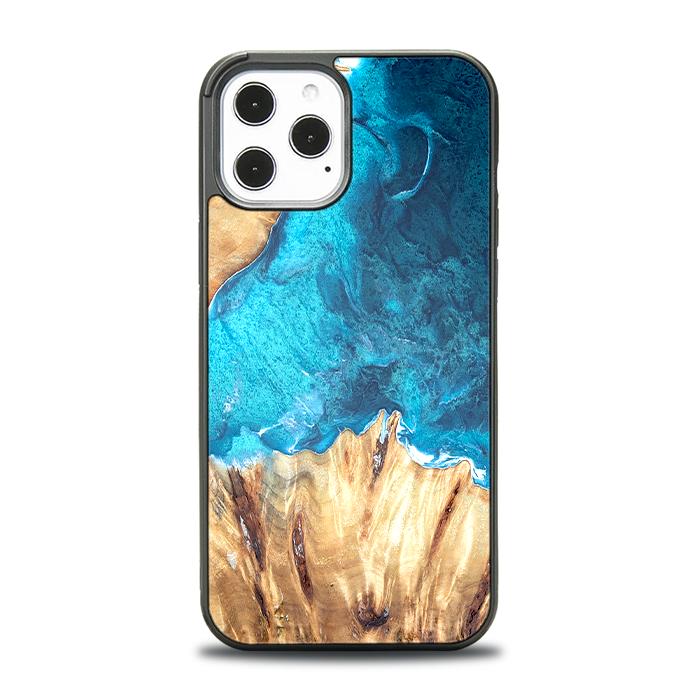 iPhone 12 Pro Max Handyhülle aus Harz und Holz - Synergy#D115