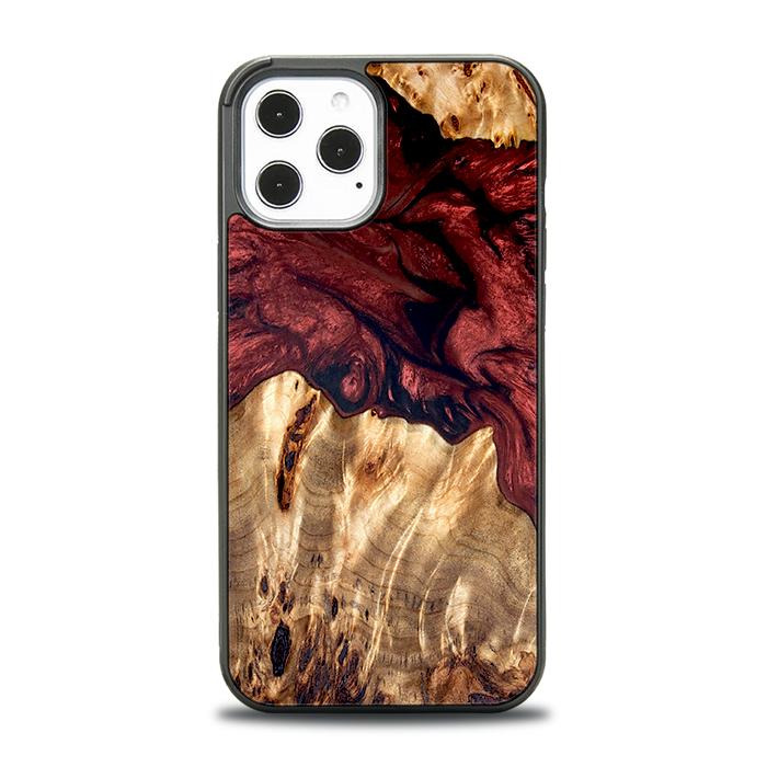 iPhone 12 Pro Max Handyhülle aus Harz und Holz - Synergy#D121