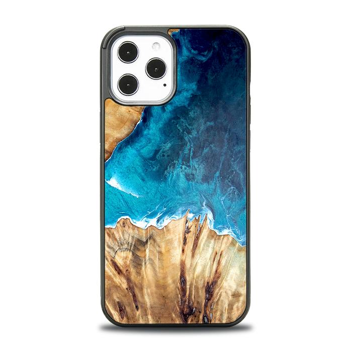 iPhone 12 Pro Max Handyhülle aus Harz und Holz - Synergy#D126