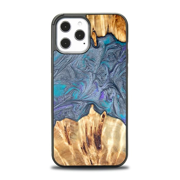 iPhone 12 Pro Max Handyhülle aus Harz und Holz - Synergy#D135