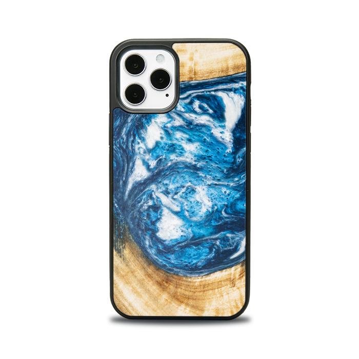 iPhone 12 Pro Handyhülle aus Harz und Holz - SYNERGY#350