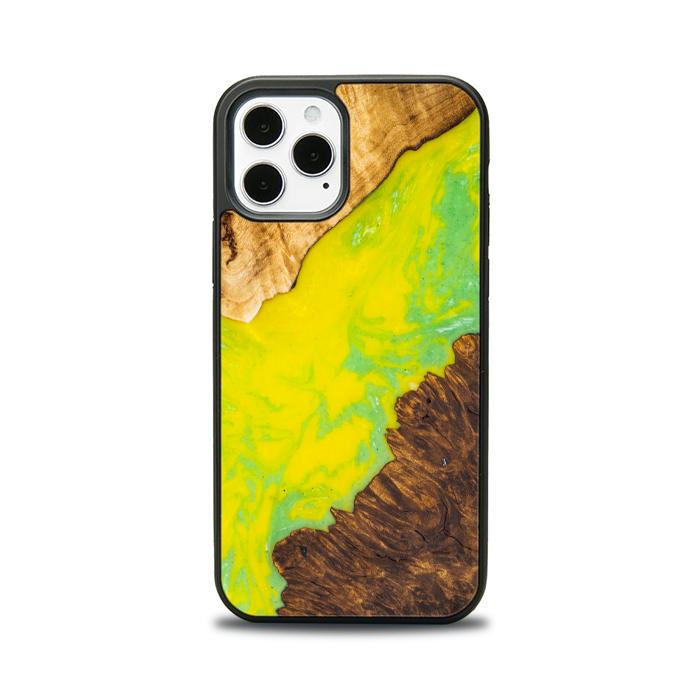 iPhone 12 Pro Handyhülle aus Harz und Holz - SYNERGY#A12