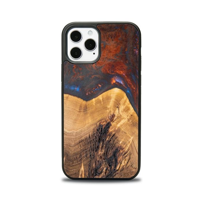 iPhone 12 Pro Handyhülle aus Harz und Holz - SYNERGY#A21