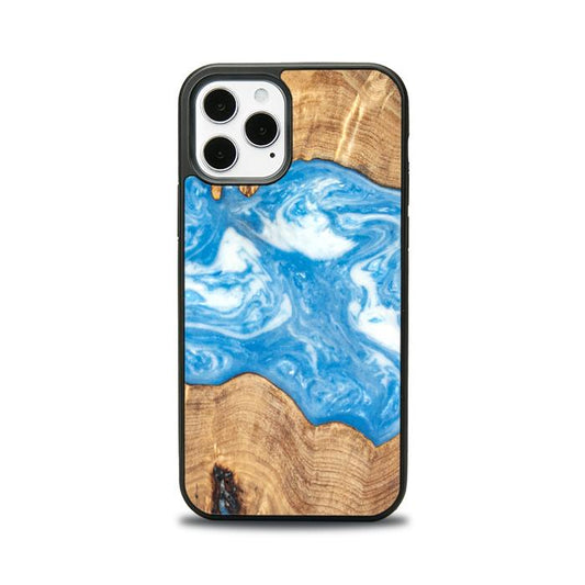 iPhone 12 Pro Handyhülle aus Harz und Holz - SYNERGY#B03