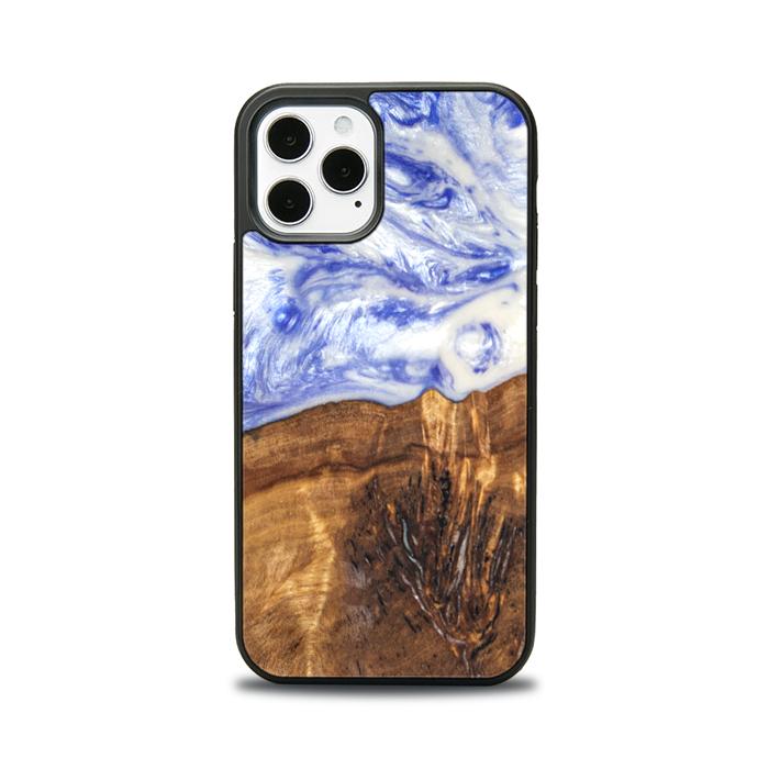 iPhone 12 Pro Handyhülle aus Harz und Holz - SYNERGY#B04