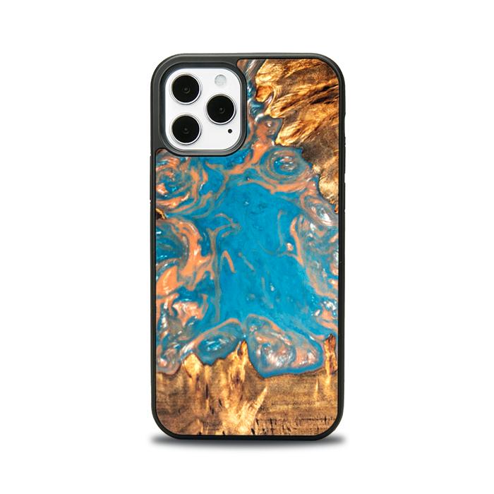 iPhone 12 Pro Handyhülle aus Harz und Holz - SYNERGY#B22