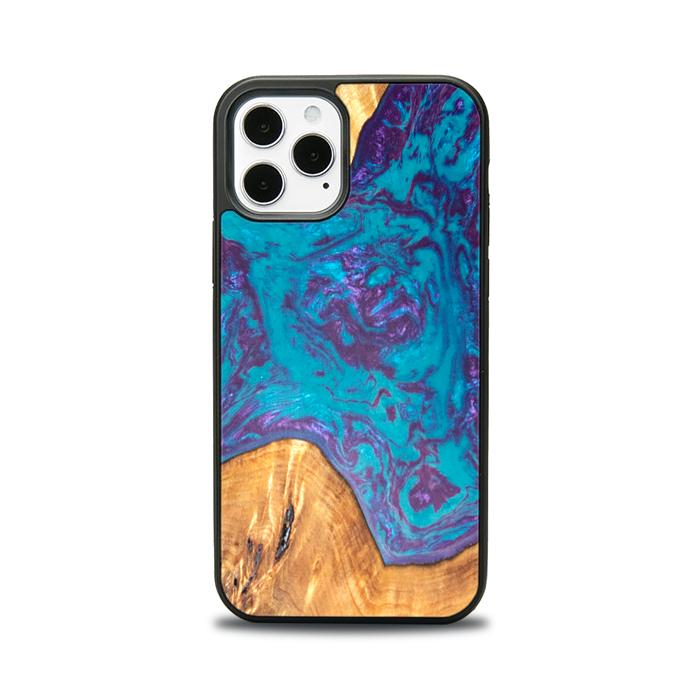iPhone 12 Pro Handyhülle aus Harz und Holz - SYNERGY#B25