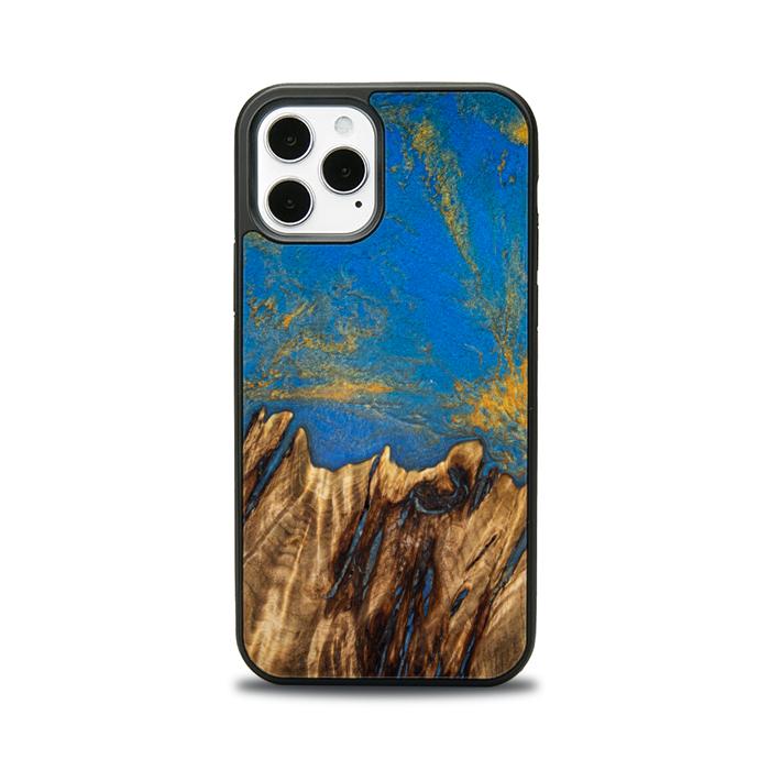 iPhone 12 Pro Handyhülle aus Harz und Holz - SYNERGY#C43