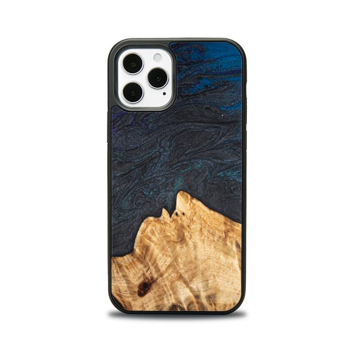 iPhone 12 Pro Handyhülle aus Harz und Holz - Synergy#C5