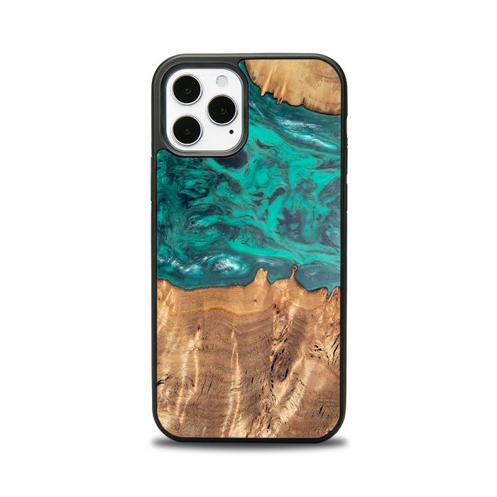 iPhone 12 Pro Handyhülle aus Harz und Holz - Synergy#D112
